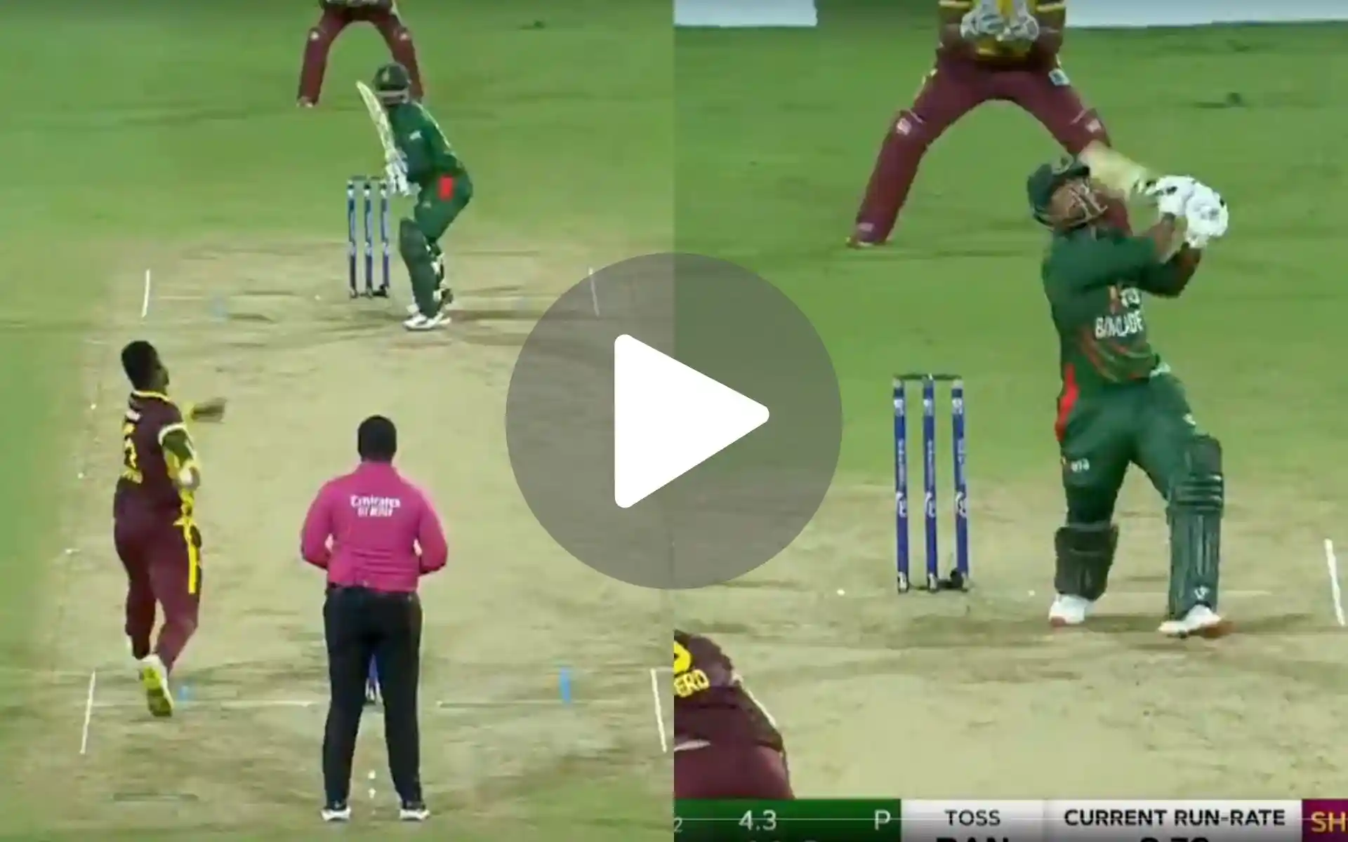 [Watch] Litton Das Dismissed Cheaply As RCB's IPL Buy Romario Shepherd Weaves Magic